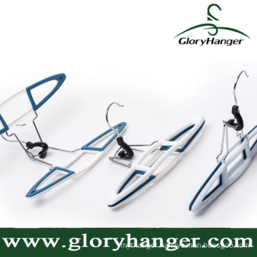 Manufacture Wholesale Pants Hanger Plastic Clothes Hanger